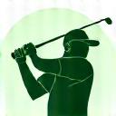 Icona stilizzata di un analizzatore di swing